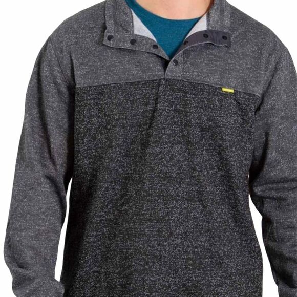 Hawke & Co Snap Neck Fleece Pullover - Picture 2 of 10